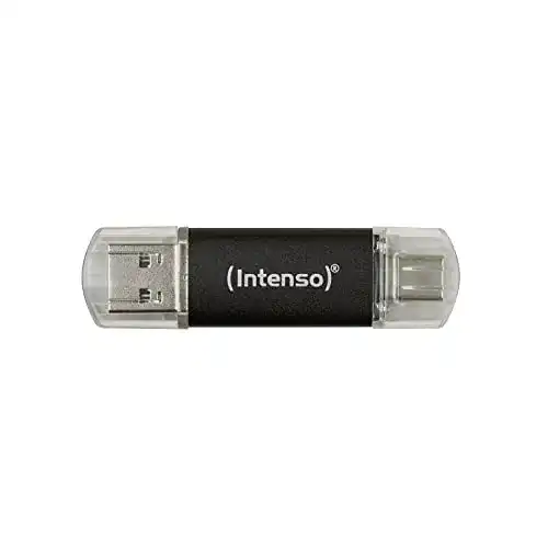 Intenso Twist Line Dual-USB-Stick 64 GB mit USB-C und USB-A