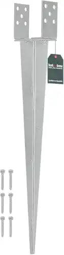Einschlaghülsen von Kotarbau für Pfostenträger bis 120 mm