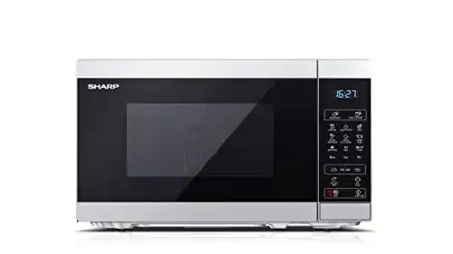 Mikrowelle mit Grill SHARP MG02ES 800W Leistung und 20L Volumen