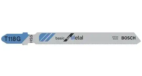 Stichsägeblätter für Metall Bosch 3er-Pack T 118 G Basic