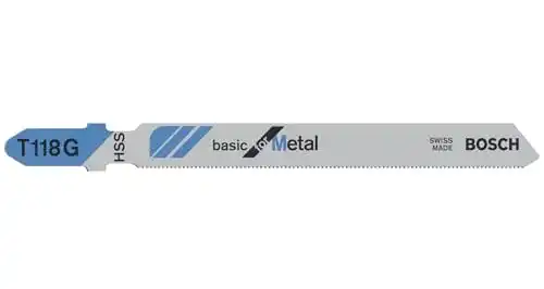 Stichsägeblätter für Metall Bosch 3er-Pack T 118 G Basic