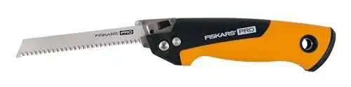 Fiskars Pro Kompakte Klappsäge mit 2 Sägeblättern