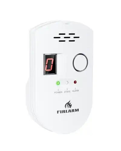 Gasmelder Firlarm für Haushalt: Methan, Propan und Stadtgas