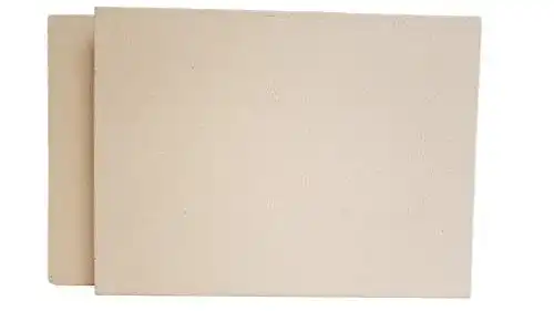 Schamotteplatte Hs-Kamine 40x30x4 cm – 2 Stück Schamottstein