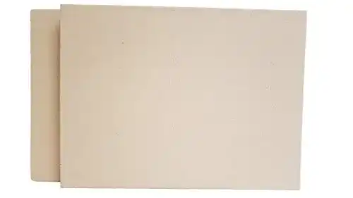 Schamotteplatte Hs-Kamine 40x30x4 cm – 2 Stück Schamottstein