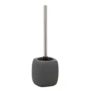 Wenko WC-Garnitur Faro Grey – Keramik WC-Bürstenhalter
