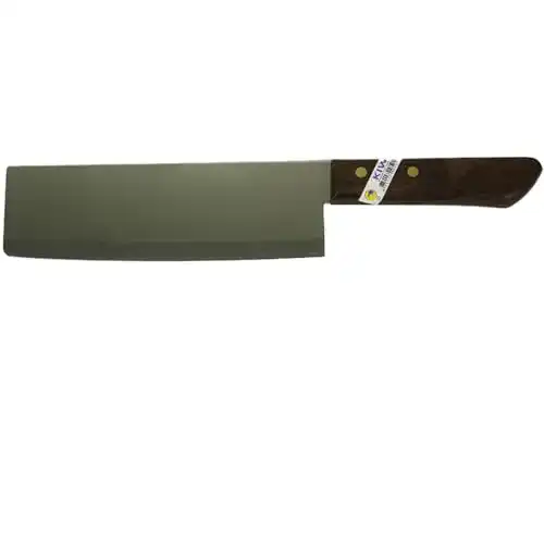 Kiwi Kochmesser mit Holzgriff 31,5 cm aus Stahl