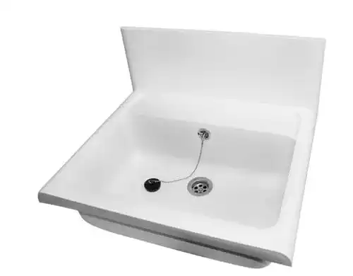 Ausgussbecken Marley Typ Compact 305417 in Weiß