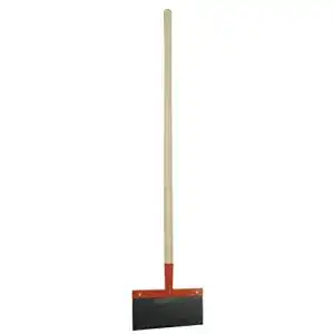 Stoßscharre Kerbl 30 cm mit Stiel und 1 mm Blechstärke
