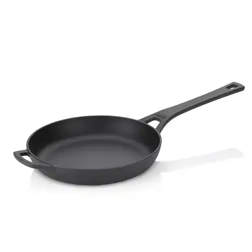Kela Gusseisen Bratpfanne 28 cm CALIDO mit emaillierter Oberfläche