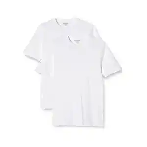 Weißes Herren T-Shirt von Amazon Essentials im 2er-Pack