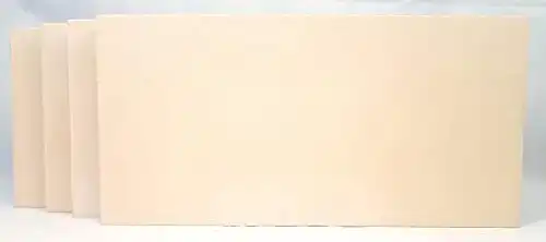 Schamottsteine für Kamine – 4 Stück 50x20x3 cm