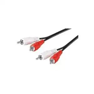 Cinch-Kabel Goobay 50097 Stereo 0,5m mit 2x Cinch-Steckern