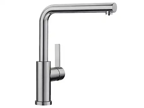 Vorfensterarmatur Blanco Lanora-F Küchenarmatur aus Edelstahl