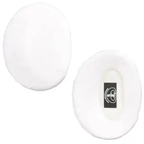 Ohrenwärmer Ear Bag Earbags Standard in Wollweiß, Größe M aus Fleece