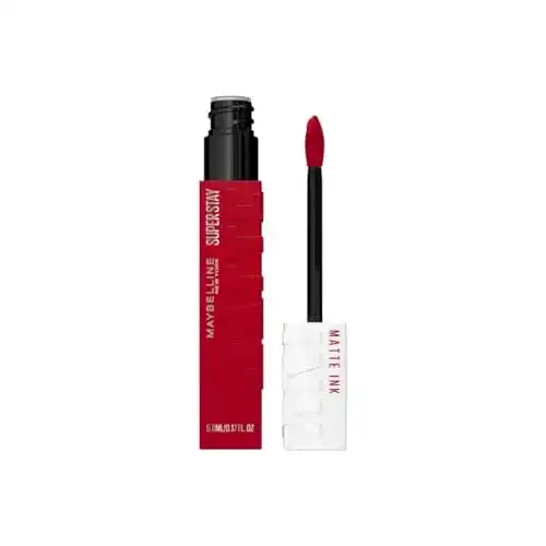 Maybelline New York Super Stay Matte Ink Lippenstift in Rot, Nr. 20 Pioneer
