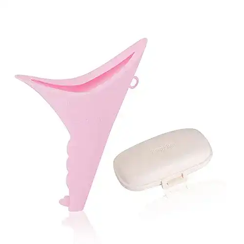 Tragbare Urinflasche für Frauen aus Silikon – Notfall Urinal