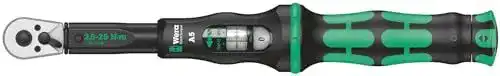 Wera Drehmomentschlüssel Click-Torque A 5 mit Umschaltknarre