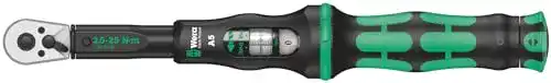 Wera Drehmomentschlüssel Click-Torque A 5 mit Umschaltknarre