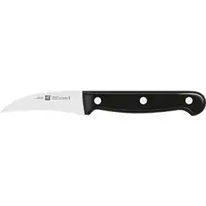 Schälmesser Zwilling Twin Chef mit 7 cm Klingenlänge und gebogenem Klingenblatt