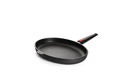 Fischpfanne Woll 1538IL Nowo Induktion Line-, 38 x 28 cm, 5.5 cm