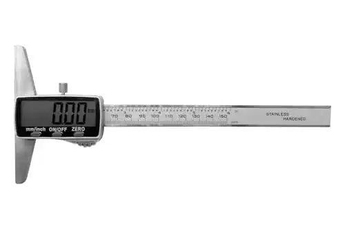 Digitaler Tiefenmesser Paulimot, 0-150 mm mit großem Display