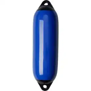 Bootsfender Seilflechter – Aufblasbarer Fender 120 x 450 mm Blau