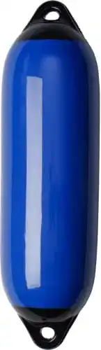 Bootsfender Seilflechter – Aufblasbarer Fender 120 x 450 mm Blau