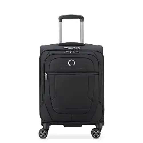 Handgepäck-Koffer Delsey Paris Helium DLX 55x40x20 cm Schwarz