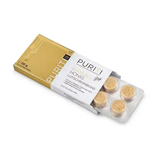 Hustenbonbons mit Manuka Honig MGO 400 von PURITI