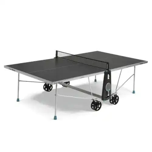 Tischtennisplatte Cornilleau 100X für Indoor und Outdoor, klappbar