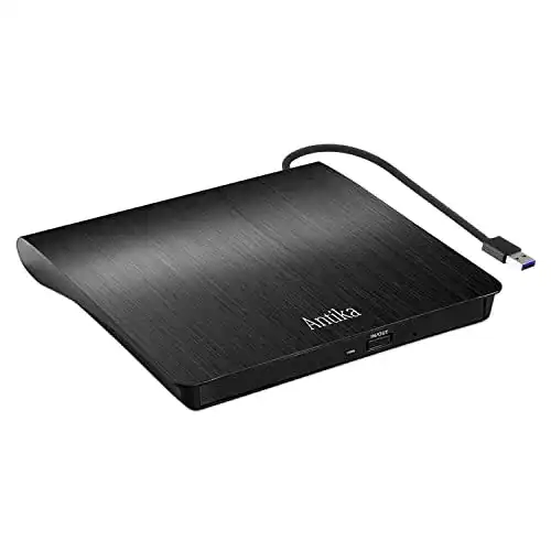 Externer DVD-Brenner Antika USB 3.0 für Mac und Windows