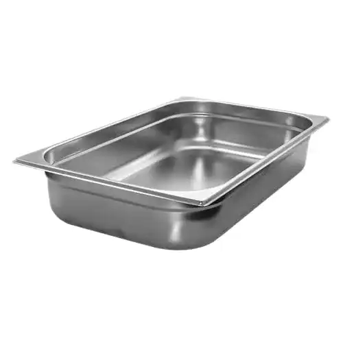 GN-Behälter Acmax GN 1/1 aus Edelstahl mit 16 Litern und 100 mm Tiefe