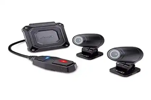 Mio Mivue 760D Motorrad Dashcam für Notfallaufnahmen und GPS-Funktionalität