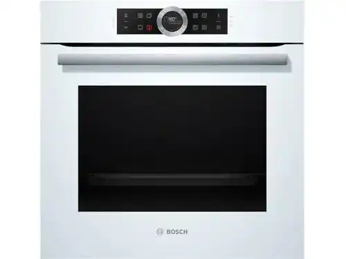 Bosch Backofen HBG675BW1 Serie 8 – Einbauherd mit Automatikprogrammen