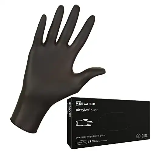 Einmalhandschuhe Schwarz von Mercator Medical im Vergleich