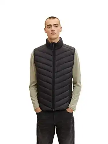 TOM TAILOR Herren Lightweight Steppweste für den Alltag