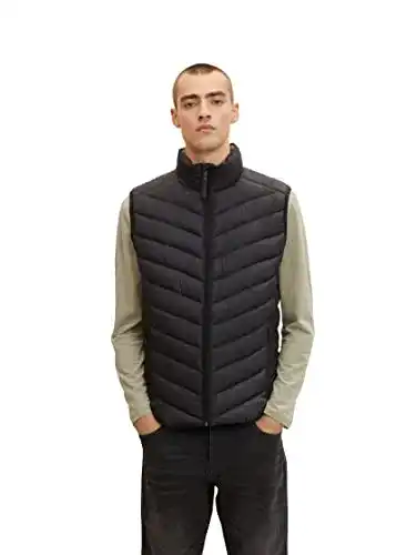 TOM TAILOR Herren Lightweight Steppweste für den Alltag