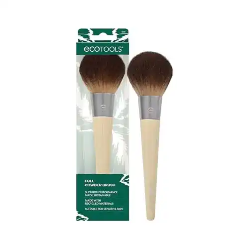 Puderpinsel von Ecotools für gleichmäßiges Auftragen von Kompaktpuder