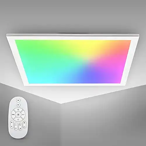 LED Deckenpanel B.K.Licht mit Fernbedienung für individuelle Lichtgestaltung