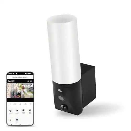 Emos GoSmart Outdoor Überwachungskamera mit WiFi und LED-Leuchte