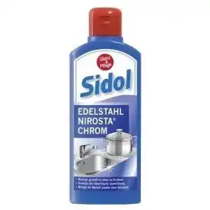 Edelstahlreiniger SIDOL | Gapatec SIDOL reinigt Metalle