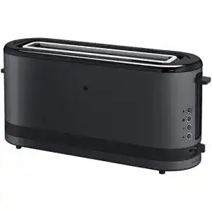 WMF Küchenminis Langschlitztoaster 2 Scheiben mit Brötchenaufsatz