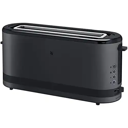WMF Küchenminis Langschlitztoaster 2 Scheiben mit Brötchenaufsatz