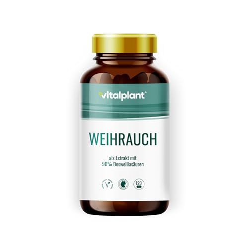 Vitalplant Weihrauchkapseln mit Boswellia Serrata, hochdosiert