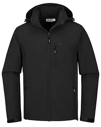 Übergangsjacke Herren von 33.000ft – Softshelljacke für Outdoor-Aktivitäten