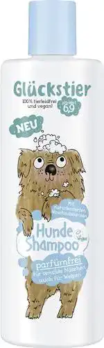 Welpen-Shampoo Glückstier parfümfrei 250 ml für sensible Hunde