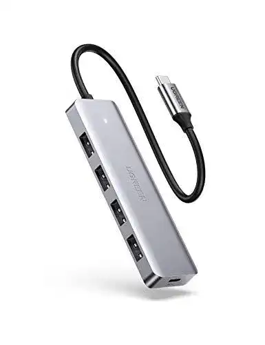 Ugreen USB C Hub mit 4 Ports USB 3.0 OTG für verschiedene Geräte
