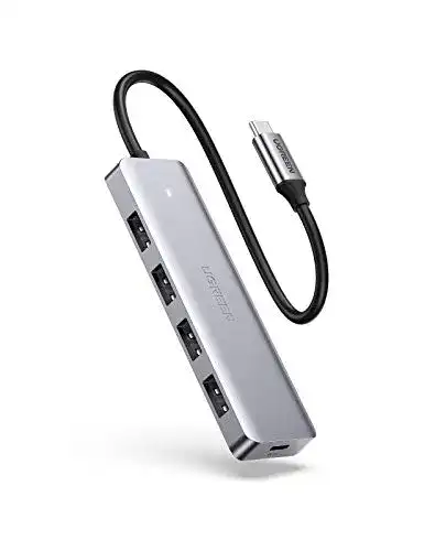 Ugreen USB C Hub mit 4 Ports USB 3.0 OTG für verschiedene Geräte