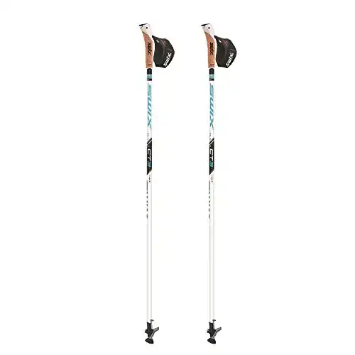 Nordic Walking Stöcke Swix Trekkingstöcke CT3 White Carbon
